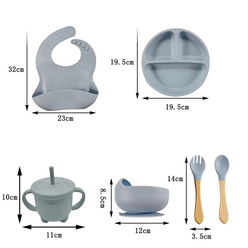 Baby Silicone Tableware