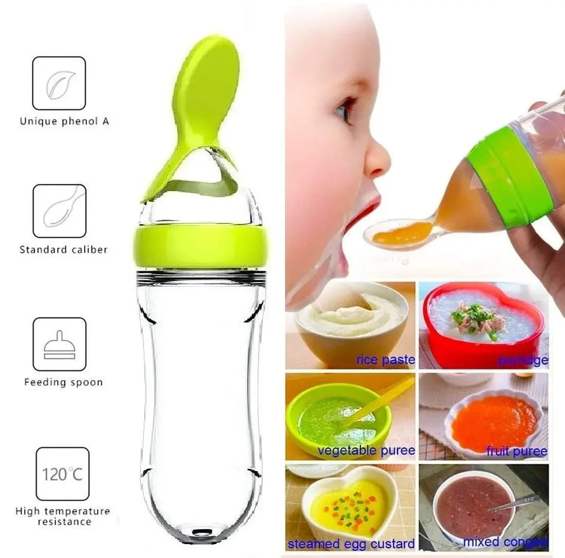 Baby Pacifier and Training feeding  Rice Spoon